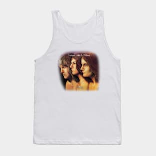 Emerson, Lake And  Palmer Trilogy Black Tank Top